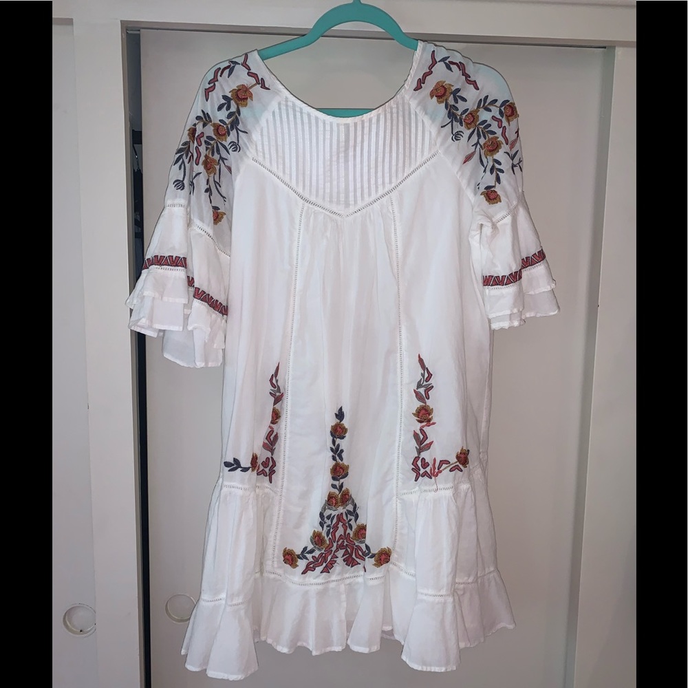 White free people dress size medium
